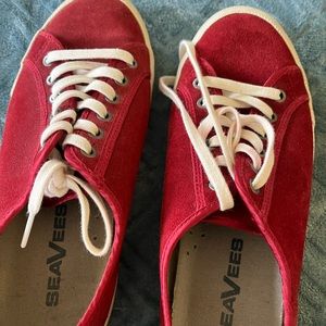 SeaVees Red Sneakers